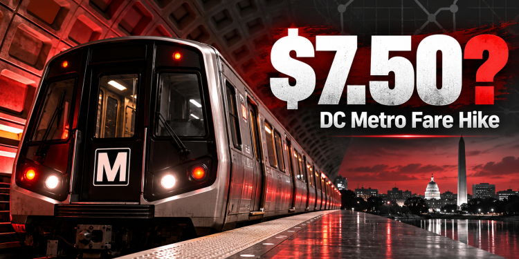 DC Metro Fares Could Hit $7.50: Will Low Income Riders Get Hit The Hardest?
