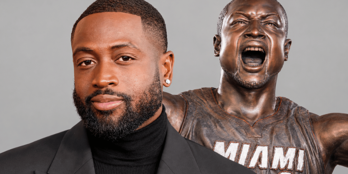 Dwyane Wade Statue Gets New Face After Two Years of Viral Backlash
