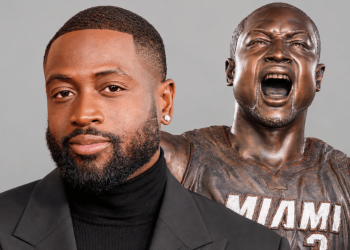 Dwyane Wade Statue Gets New Face After Two Years of Viral Backlash